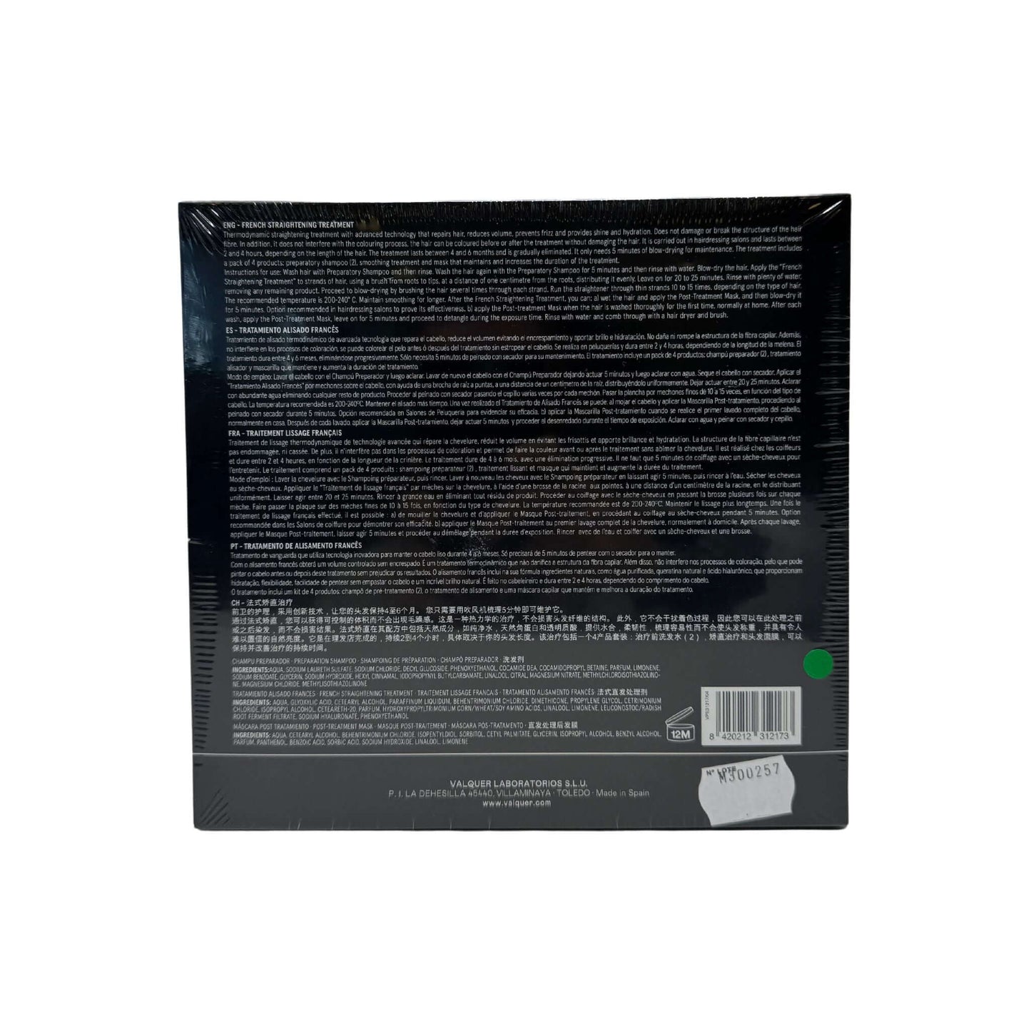 Tratamiento alisado francés