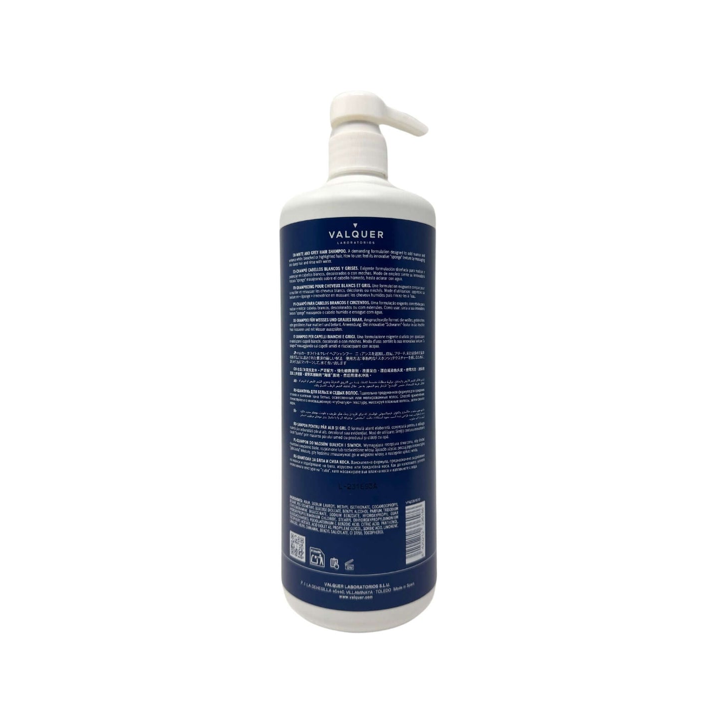 Champú cabello Blanco y Gris - 0% Sin Sulfatos