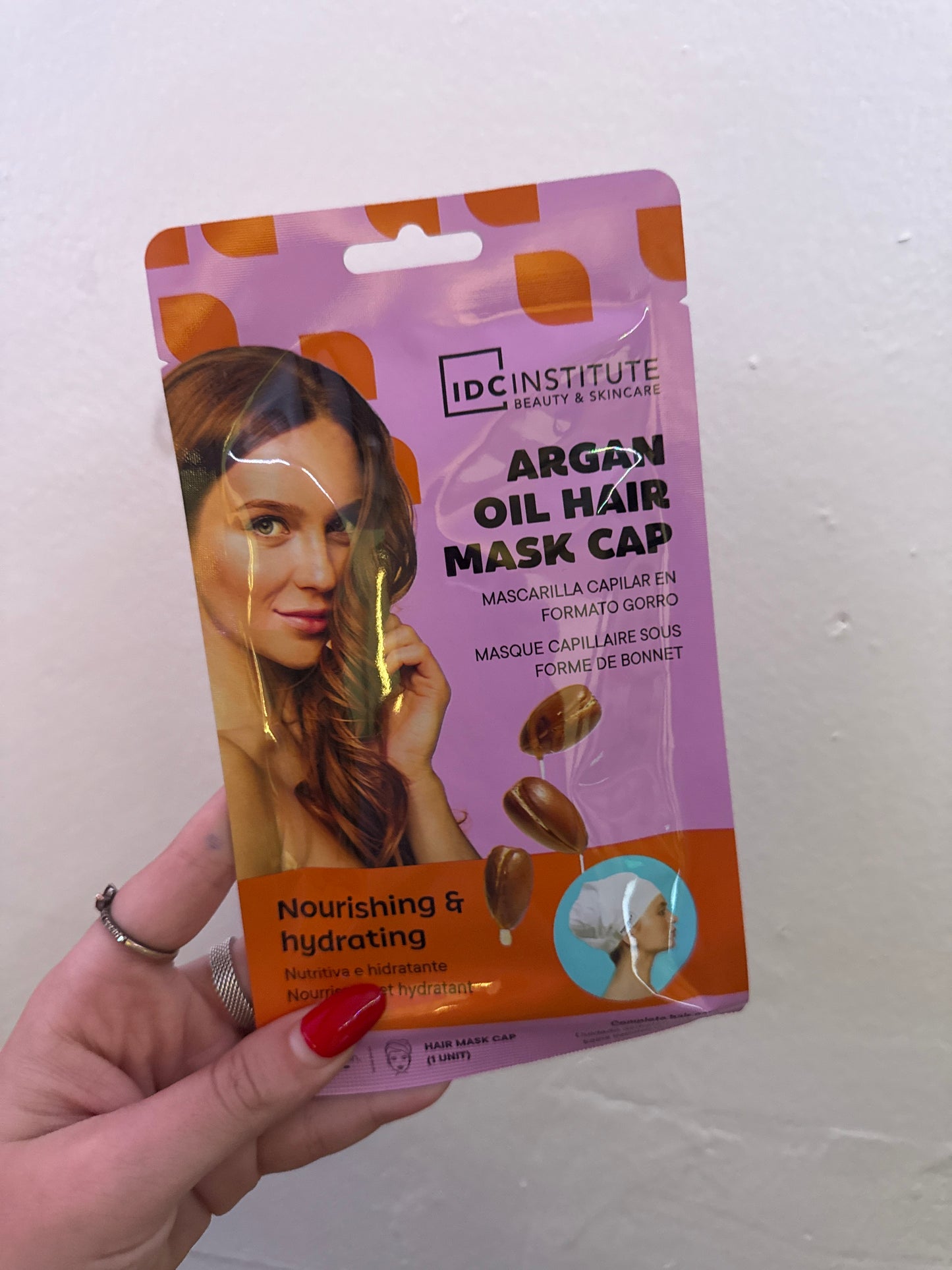 GORRO MASCARILLA CAPILAR ARGAN