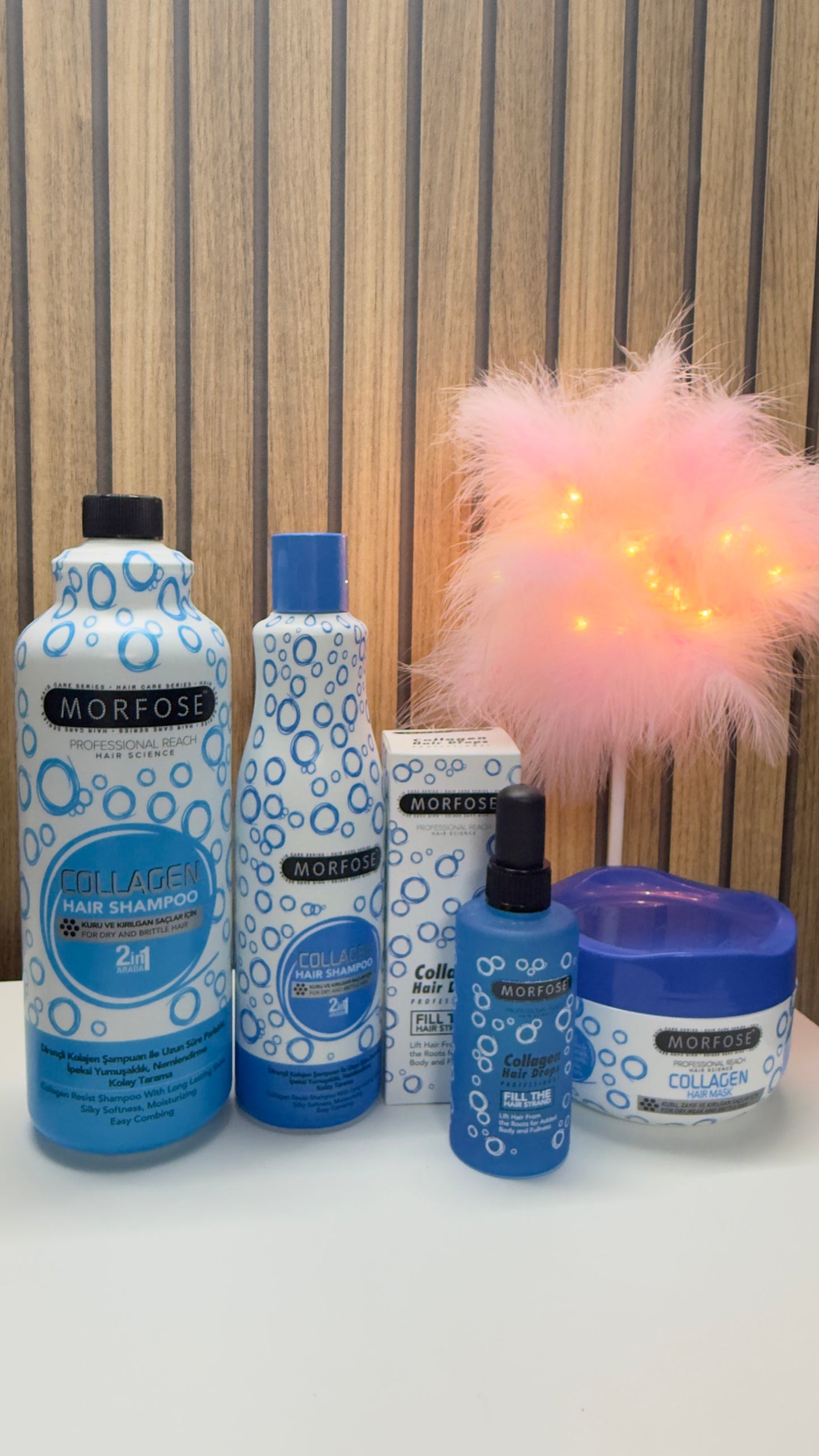 š Set Morfose Collagen ā Rutina Reparadora para Cabello Seco, FrĆ”gil o Quebradizo