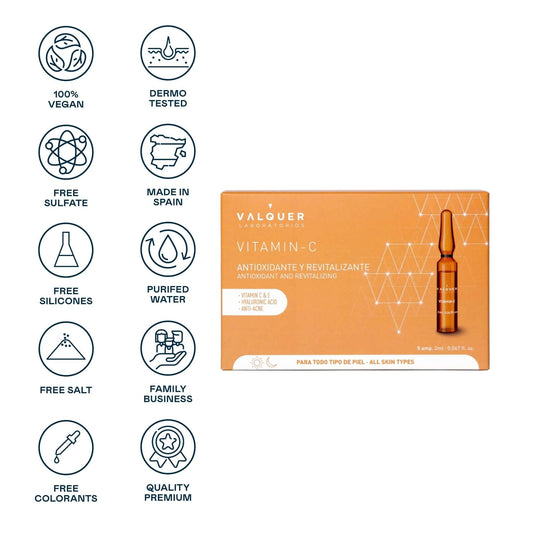 Ampollas Vitamina C - 5 x 2 ml