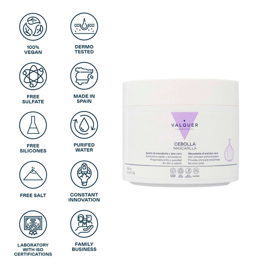 Mascarilla capilar de cebolla - 300 ml