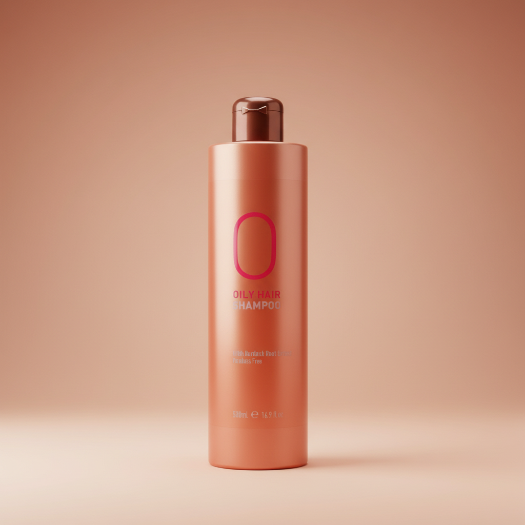 Richfort Oily Hair Shampoo con Extracto de Raíz de Bardana