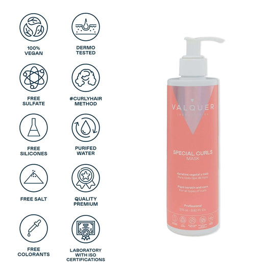 Mascarilla apto Método Curly - Especial pelo rizado