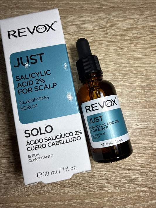 Just Ácido Salicílico 2% – Sérum Clarificante para Cuero Cabelludo