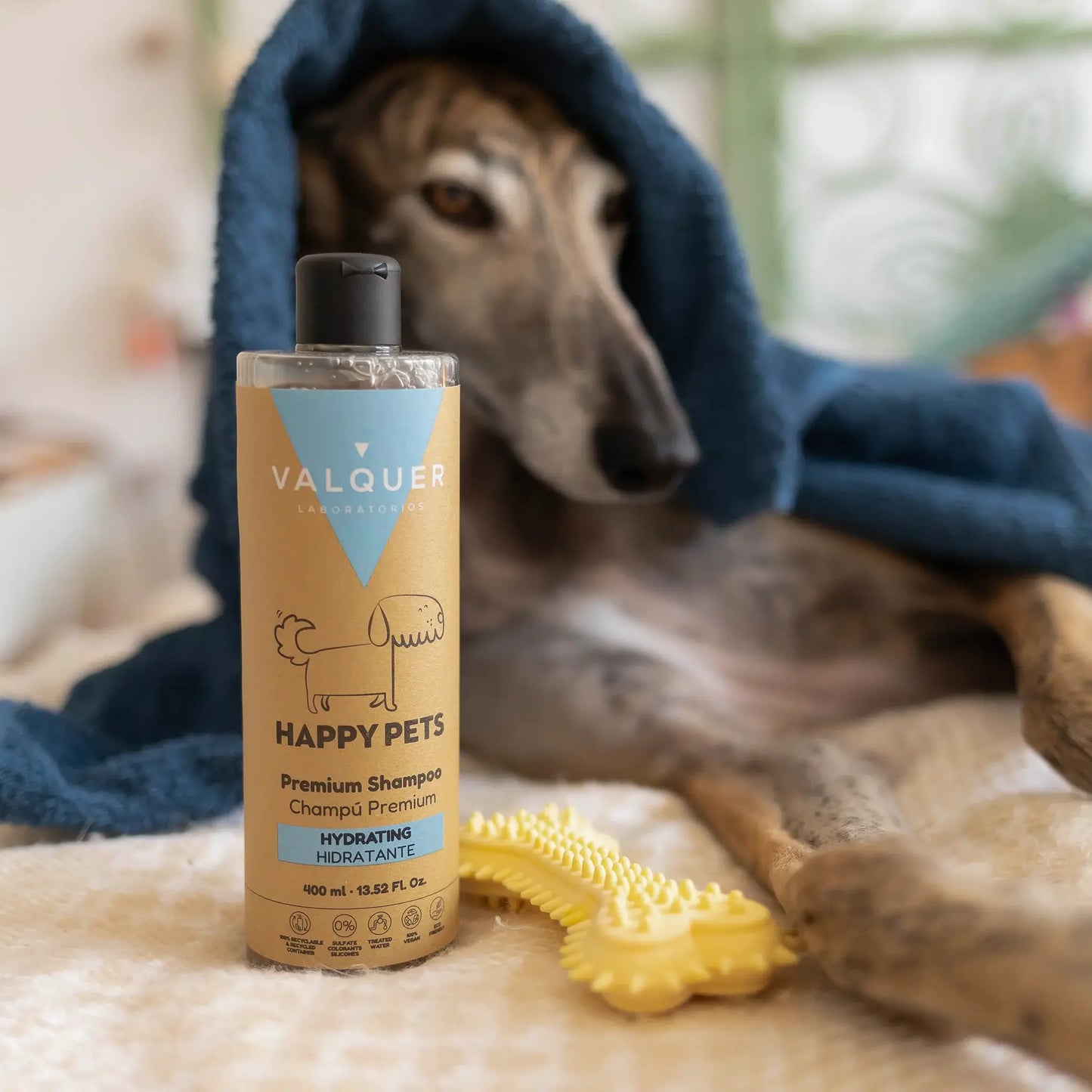 Champú Premium Hidratante para Mascotas - 400 ml