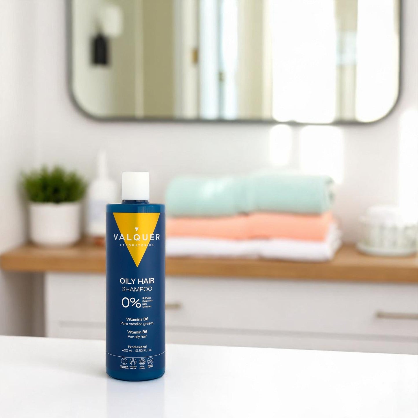 Champú para Cabello Graso - 0% Sin Sulfatos