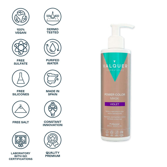 Mascarilla color Violeta - Power Color - 275 ml