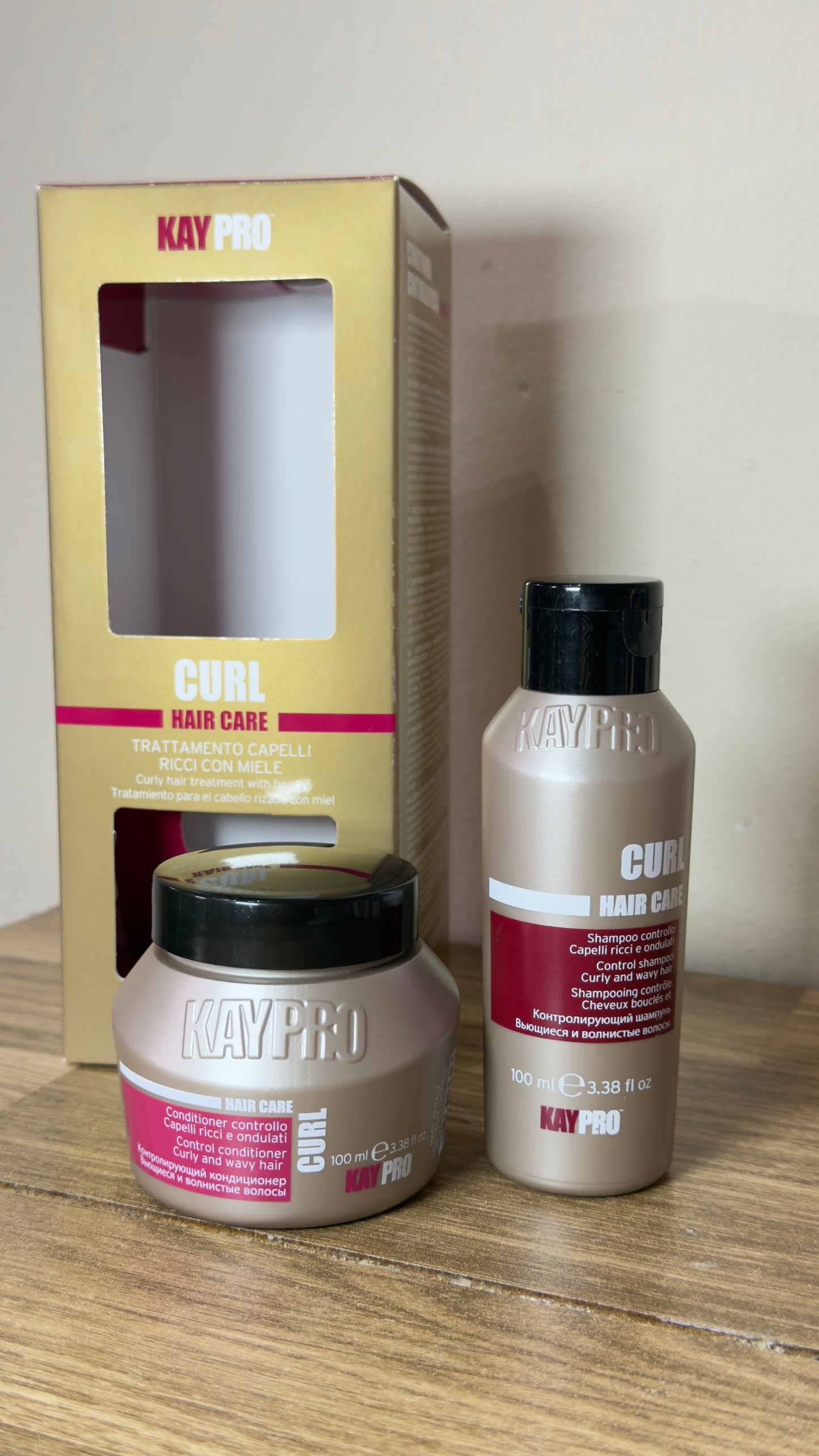KayPro Curl Hair Care: Definición y Control con Miel