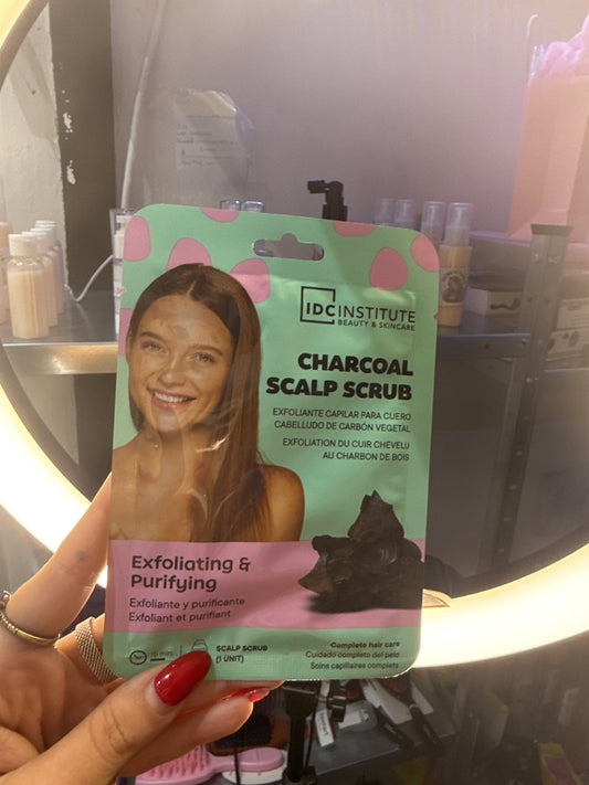 Exfoliante capilar carbón vegetal