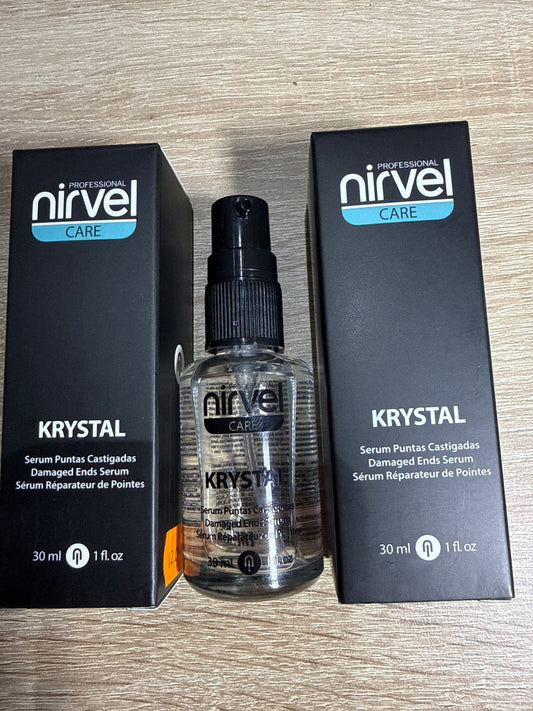Nirvel Krystal Serum – Reparador de Puntas Castigadas
