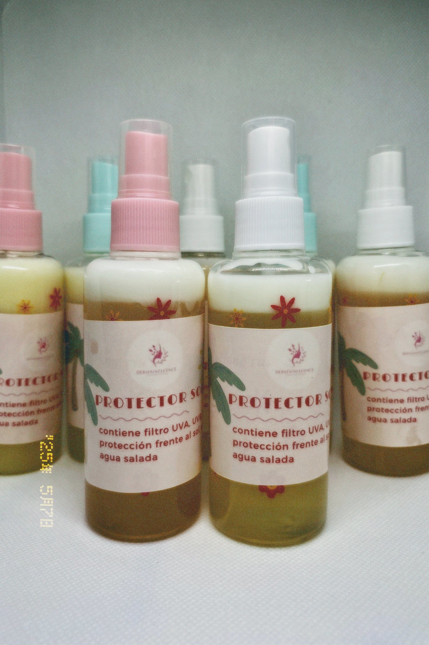 Protector solar capilar