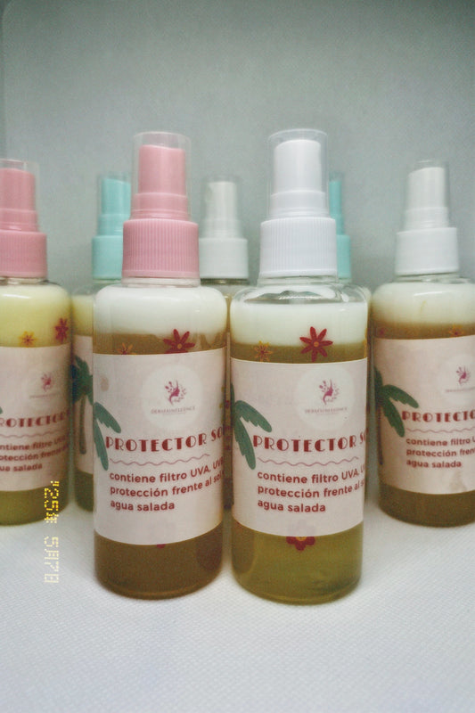 Protector solar capilar