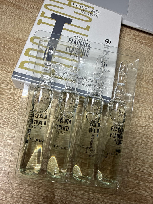 Salerm Hair Lab – 1 Ampolla Placenta Vegetal (13ml)