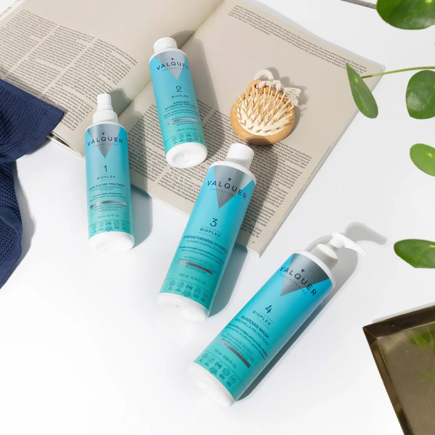 Pack Bioplex Nº1 y Nº2 - Tratamiento Reconstructor de Enlaces y Tratamiento Intensivo Reparador - 400 ml