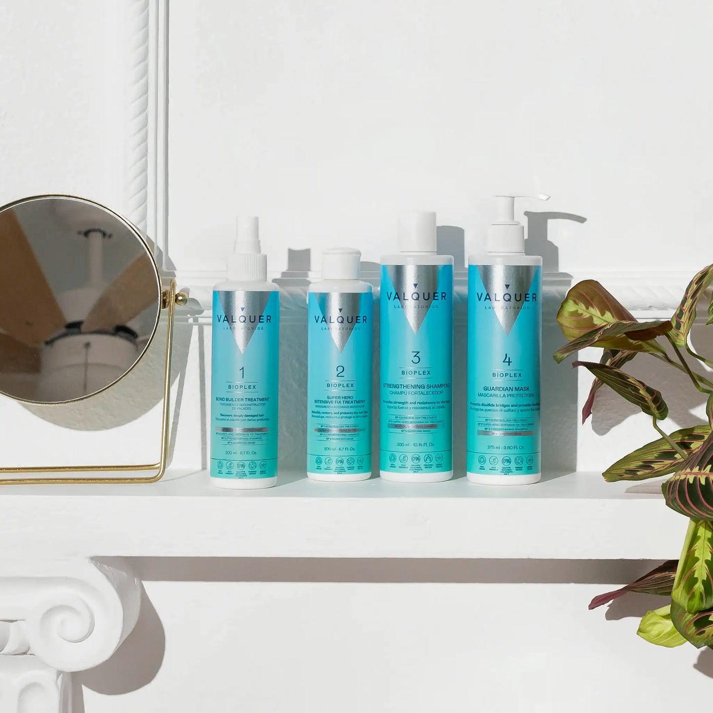 Pack Bioplex Nº3 y Nº4 - Champú Fortalecedor y Mascarilla Protectora - 575 ml