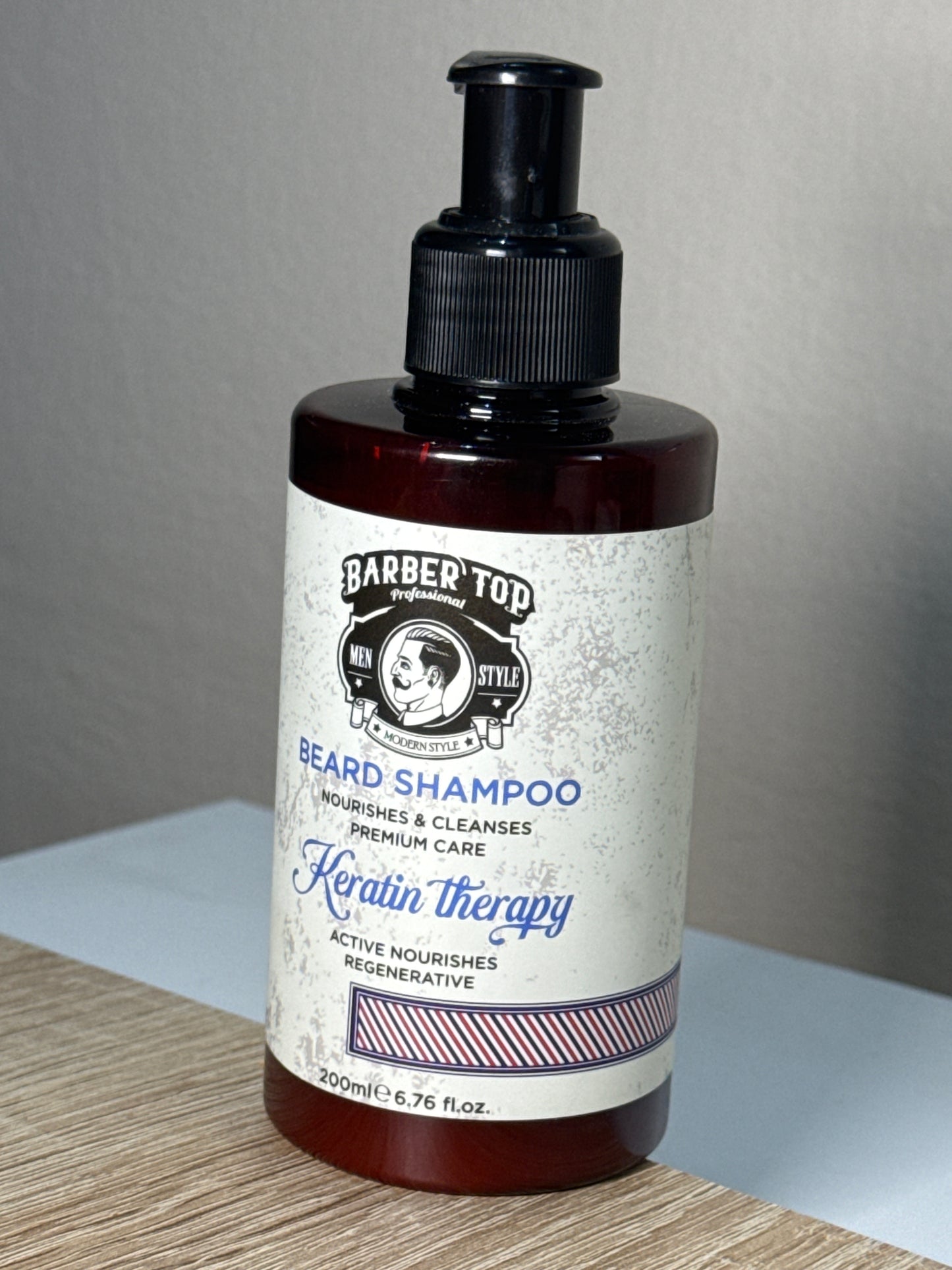 Barber Top Professional - Beard Shampoo Keratin Therapy (200ml)