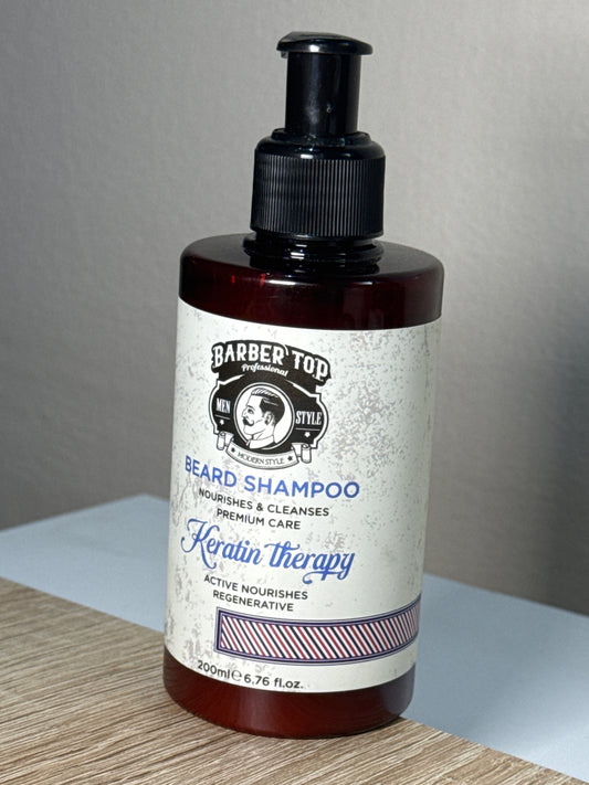 Barber Top Professional - Beard Shampoo Keratin Therapy (200ml)