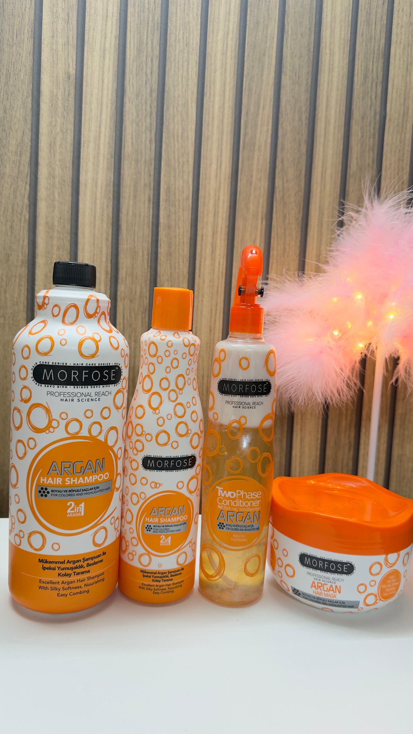 ✨ Set Morfose Argan – Rutina Completa de Nutrición y Brillo
