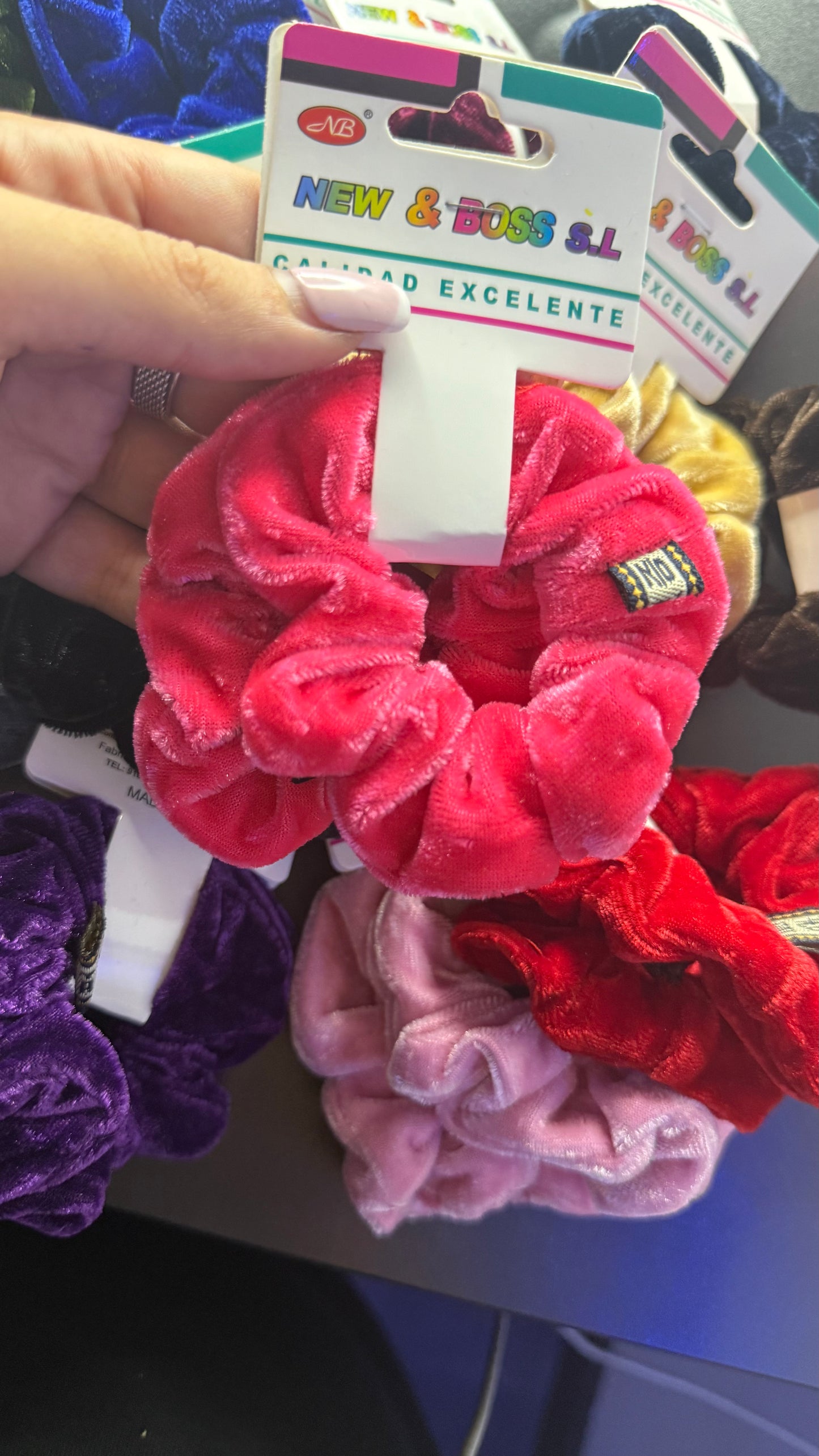 DÚO SCRUNCHIE TERCIOPELO