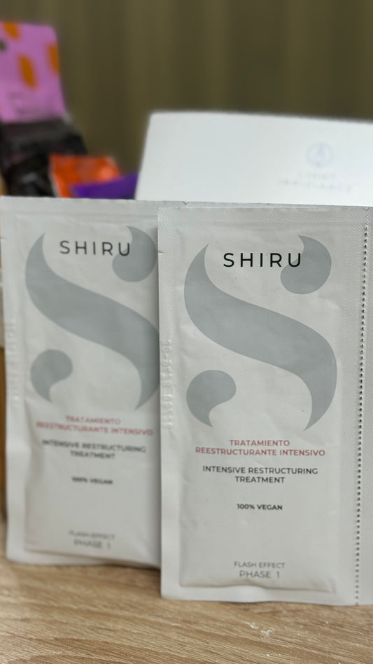 Shirú Tratamiento Reestructurante Intensivo (Flash Effect) - 100% Vegano
