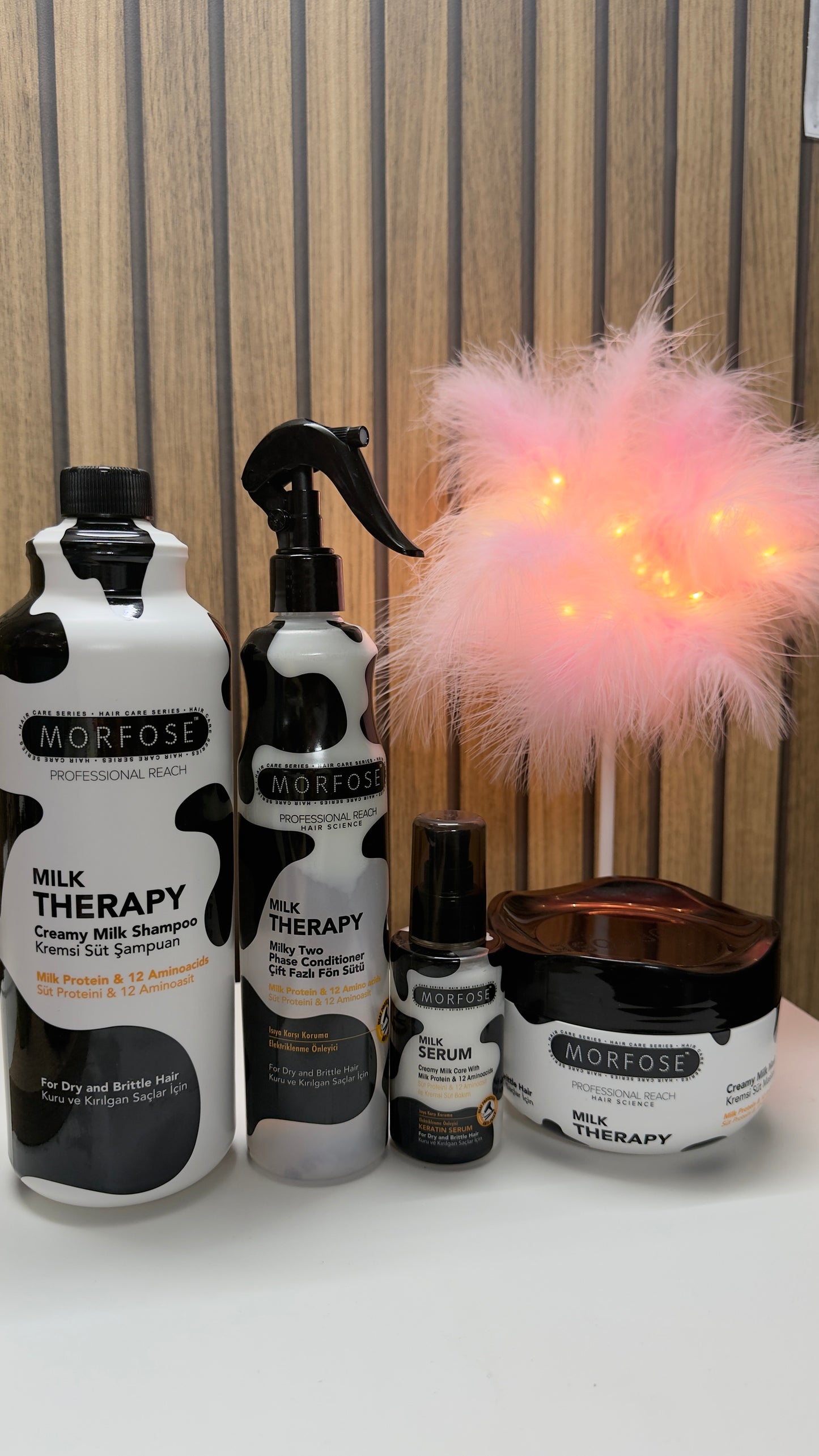 🤍 Set Morfose Milk Therapy – Rutina Ultra Hidratante para Cabello Seco y Quebradizo