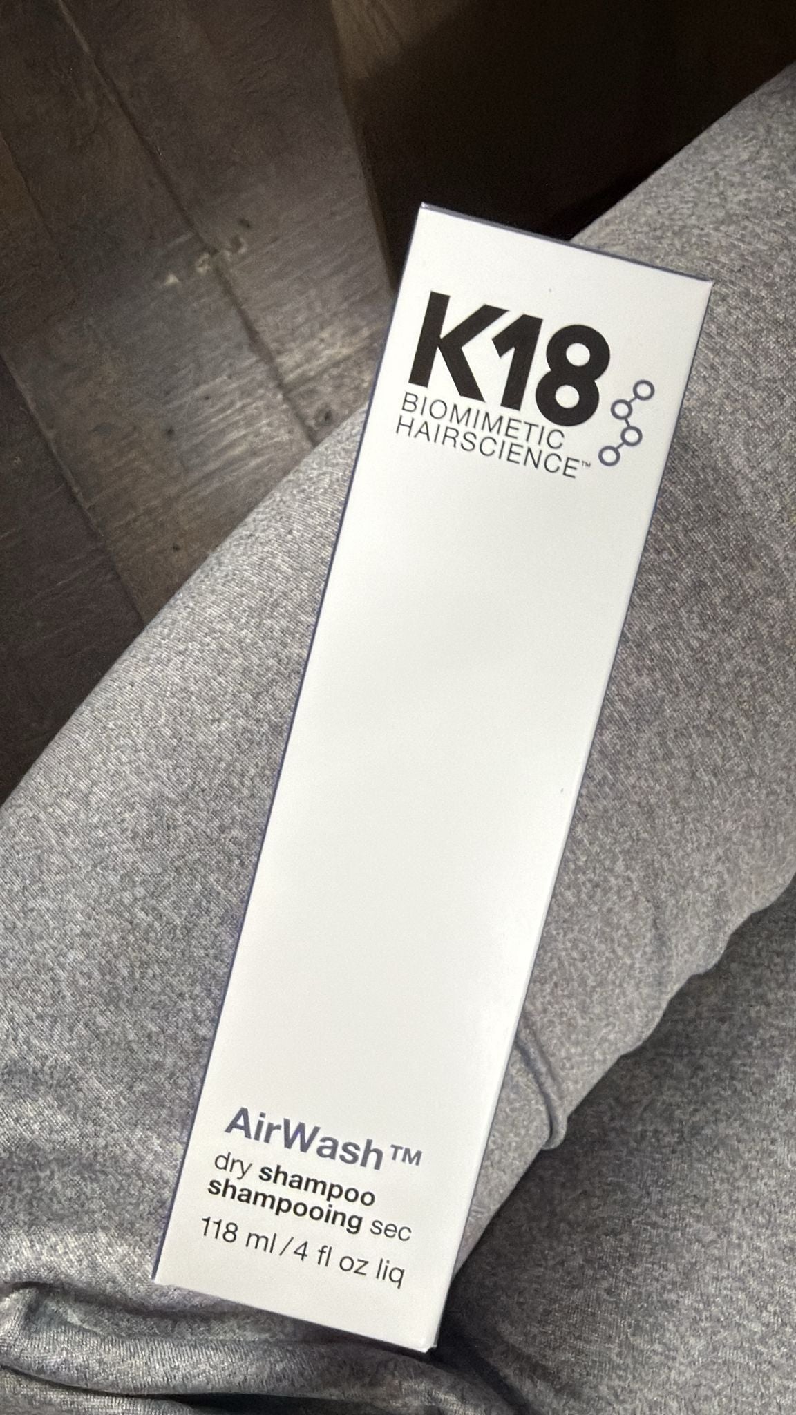 K18 AirWash™ Dry Shampoo (118 ml) – Champú en Seco de Alta Tecnología