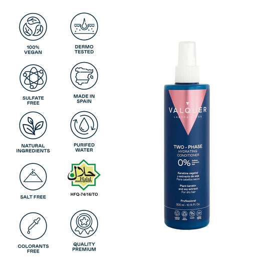 Acondicionador bifásico ultrahidratante para cabellos secos - 300 ml