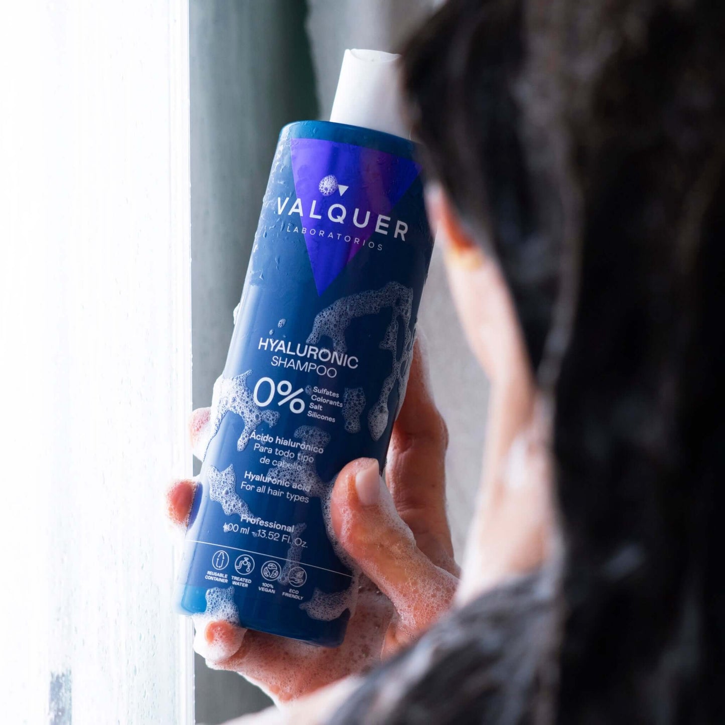 Champú con Ácido Hialurónico - 0% Sin Sulfatos