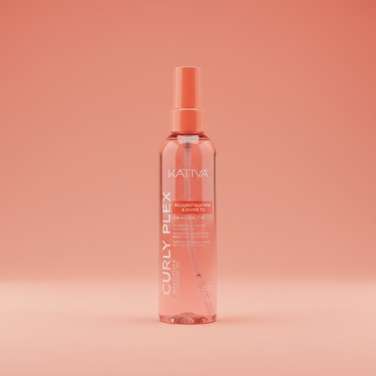 Kativa Curly Plex Aceite Reconstrucción y Brillo 110ml