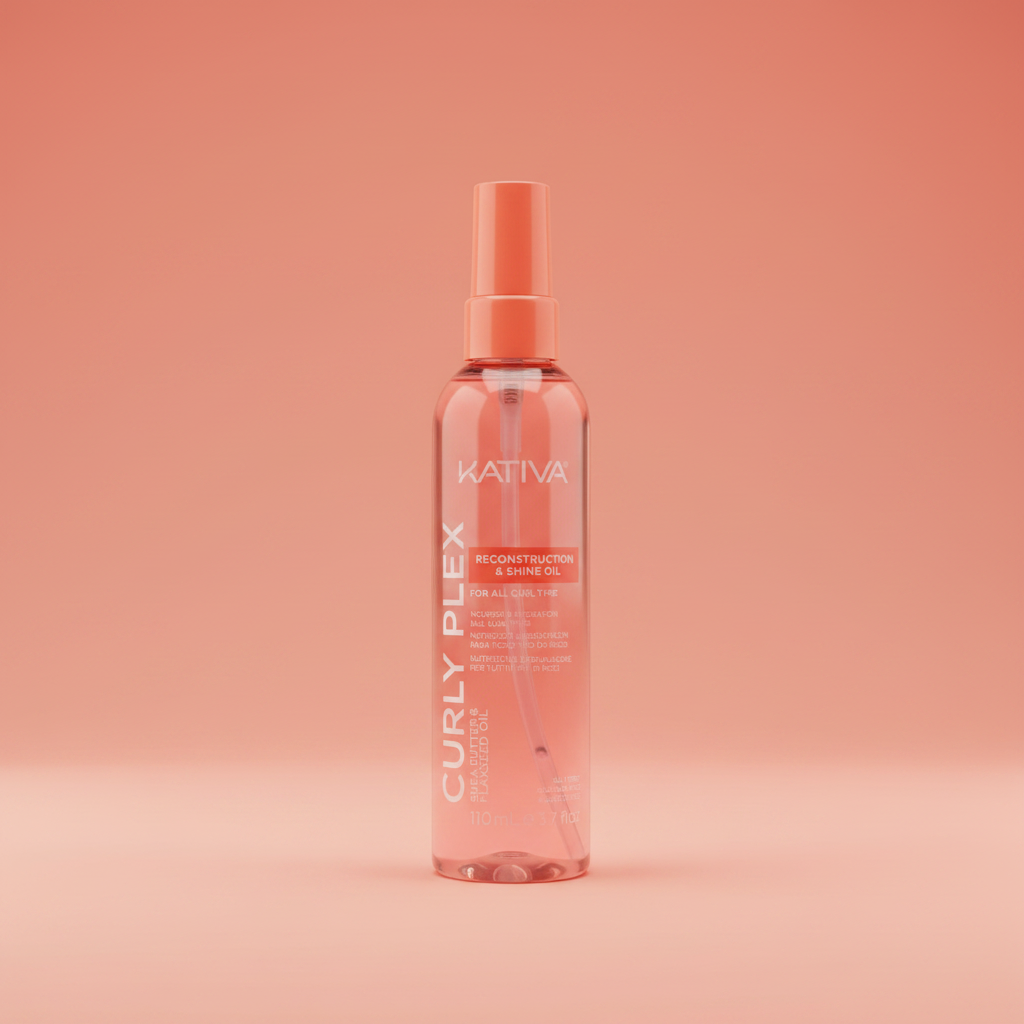 Kativa Curly Plex Reconstruction and Shine Oil 110ml