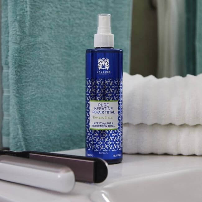 Pack cold keratin Champú preparador + Keratina + Ice Hair Mask Total Repair - 900 ml