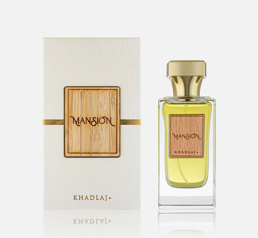 Khadlaj Mansion Eau De Parfum with Cognac, Raspberry, Tonka Bean, and Sandalwood
