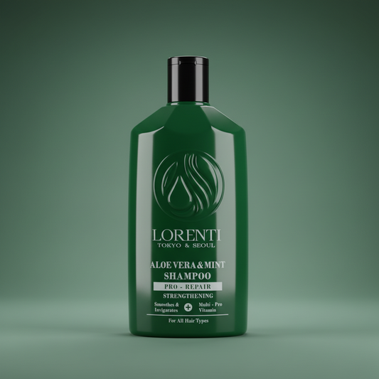 Lorenti Tokyo & Seoul Champú Aloe Vera y Menta | Pro-Repair · Fortalecedor · Todo Tipo de Cabello