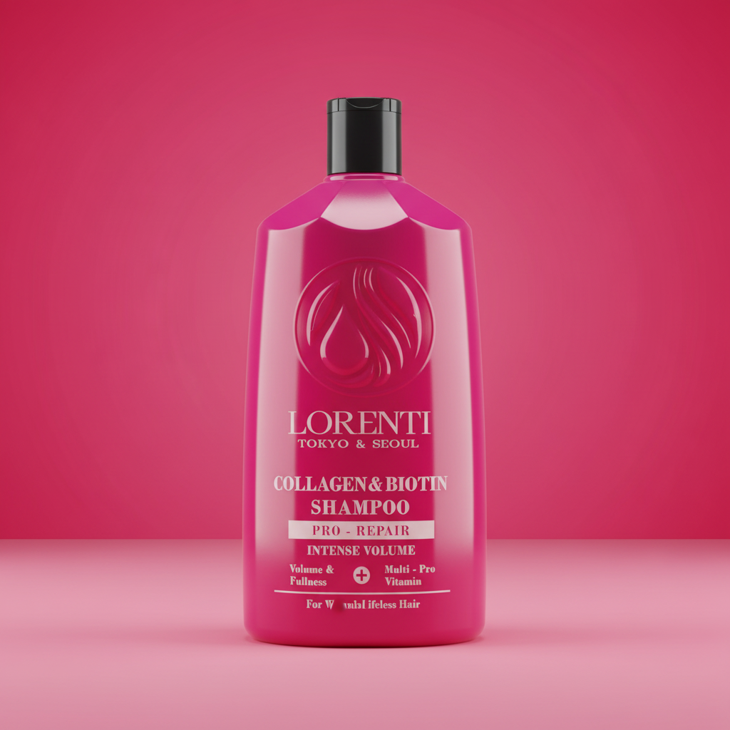 Lorenti Collagen & Biotin Shampoo – Foto profesional