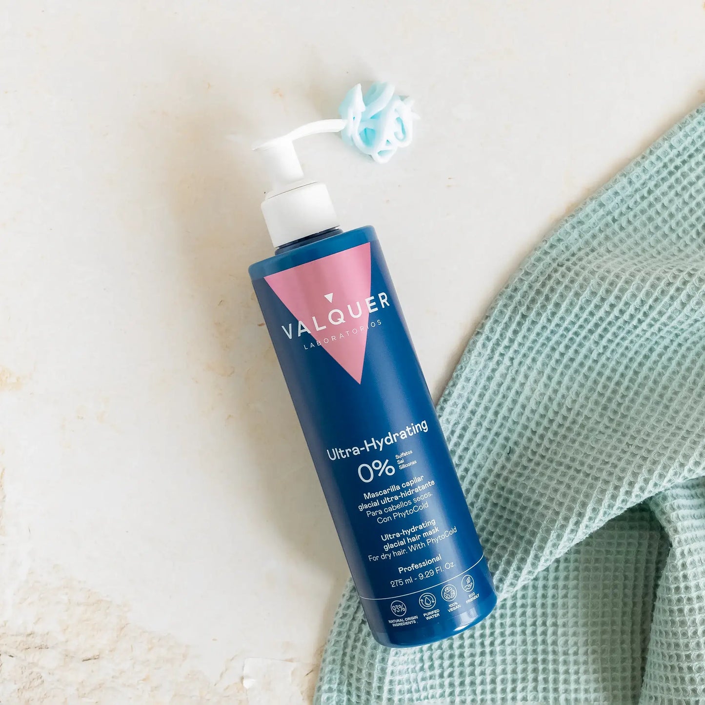 Mascarilla cabello seco - Hidratante efecto frío