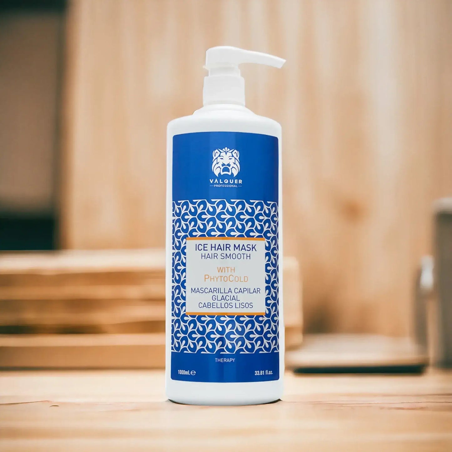 Pack para Cabellos Lisos - Champú y Mascarilla Capilar Glacial - 1000 ml + 975 ml