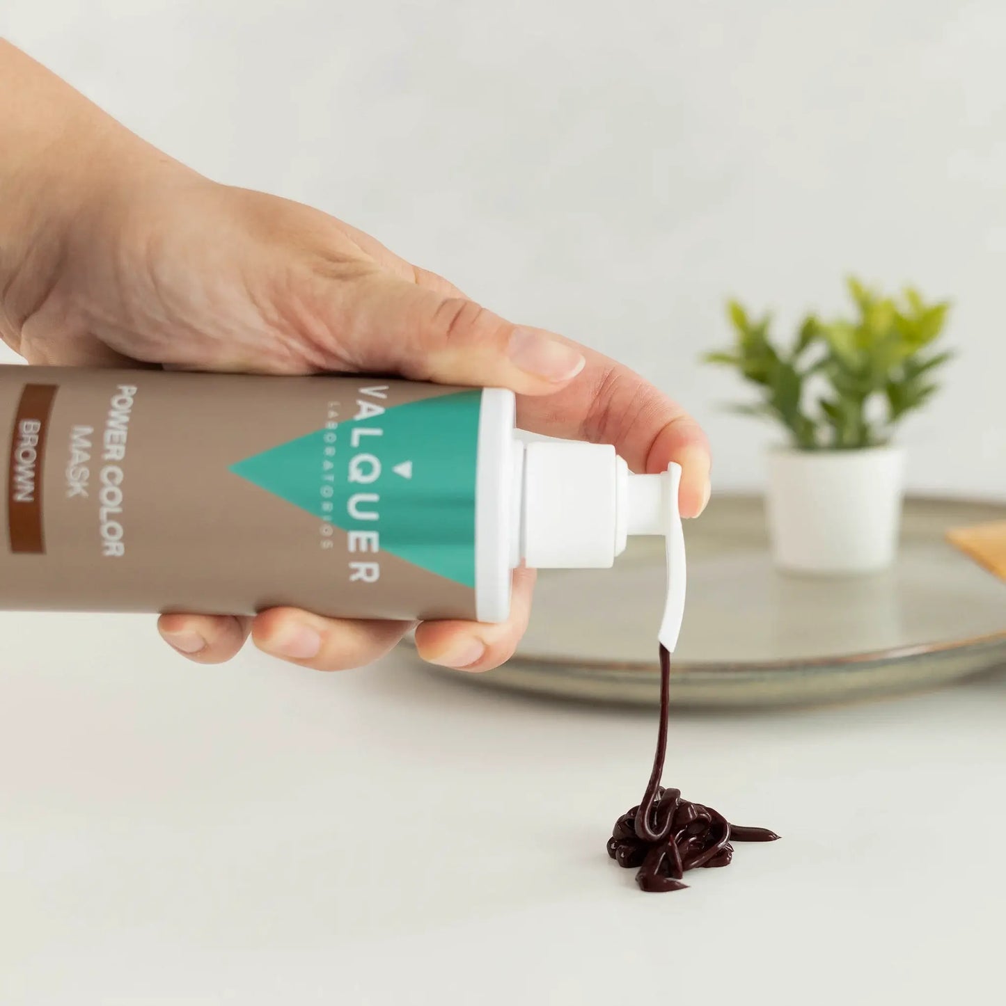 Mascarilla color Castaño - Power Color - 275 ml