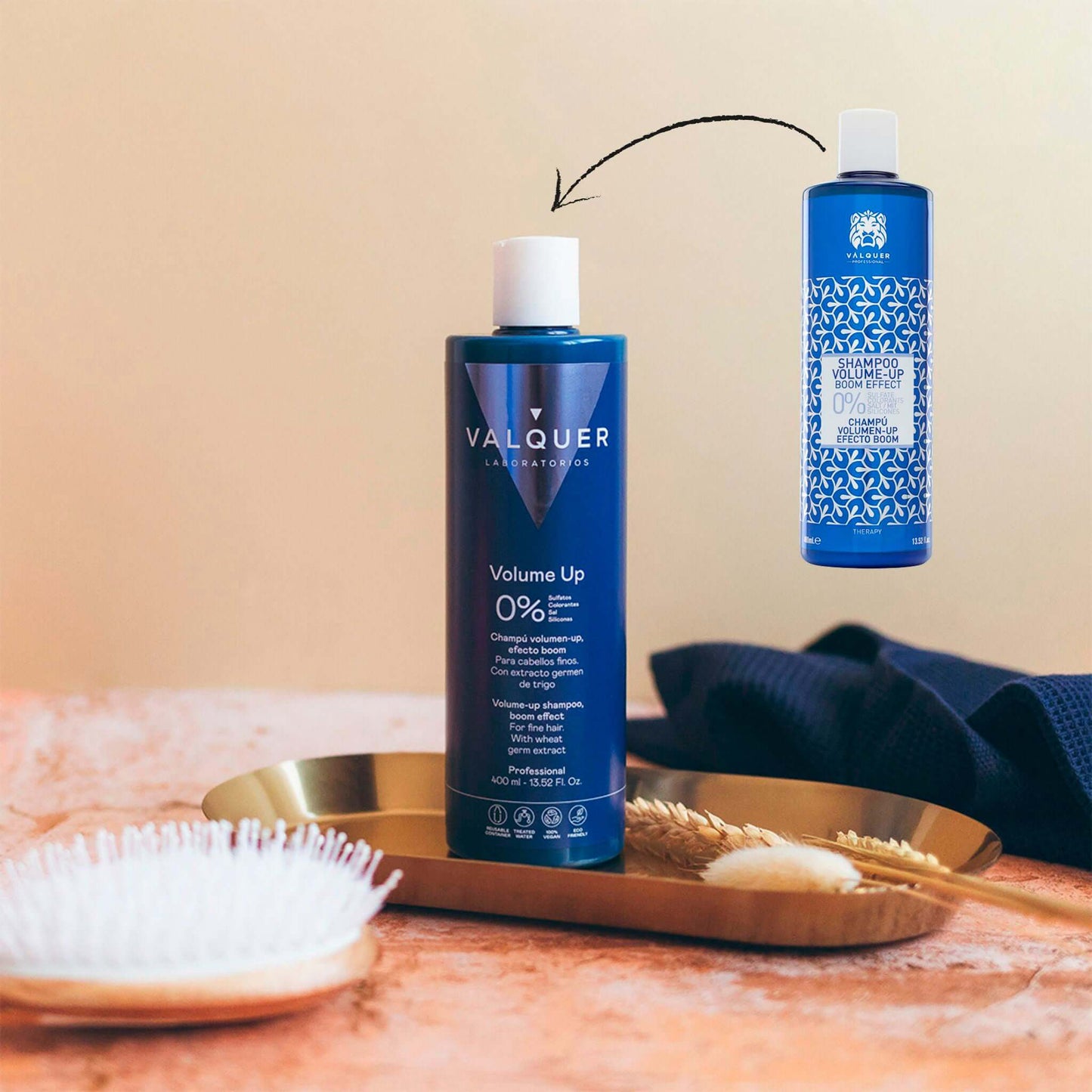 Champú de Volumen para Cabello Fino - 0% Sin Sulfatos