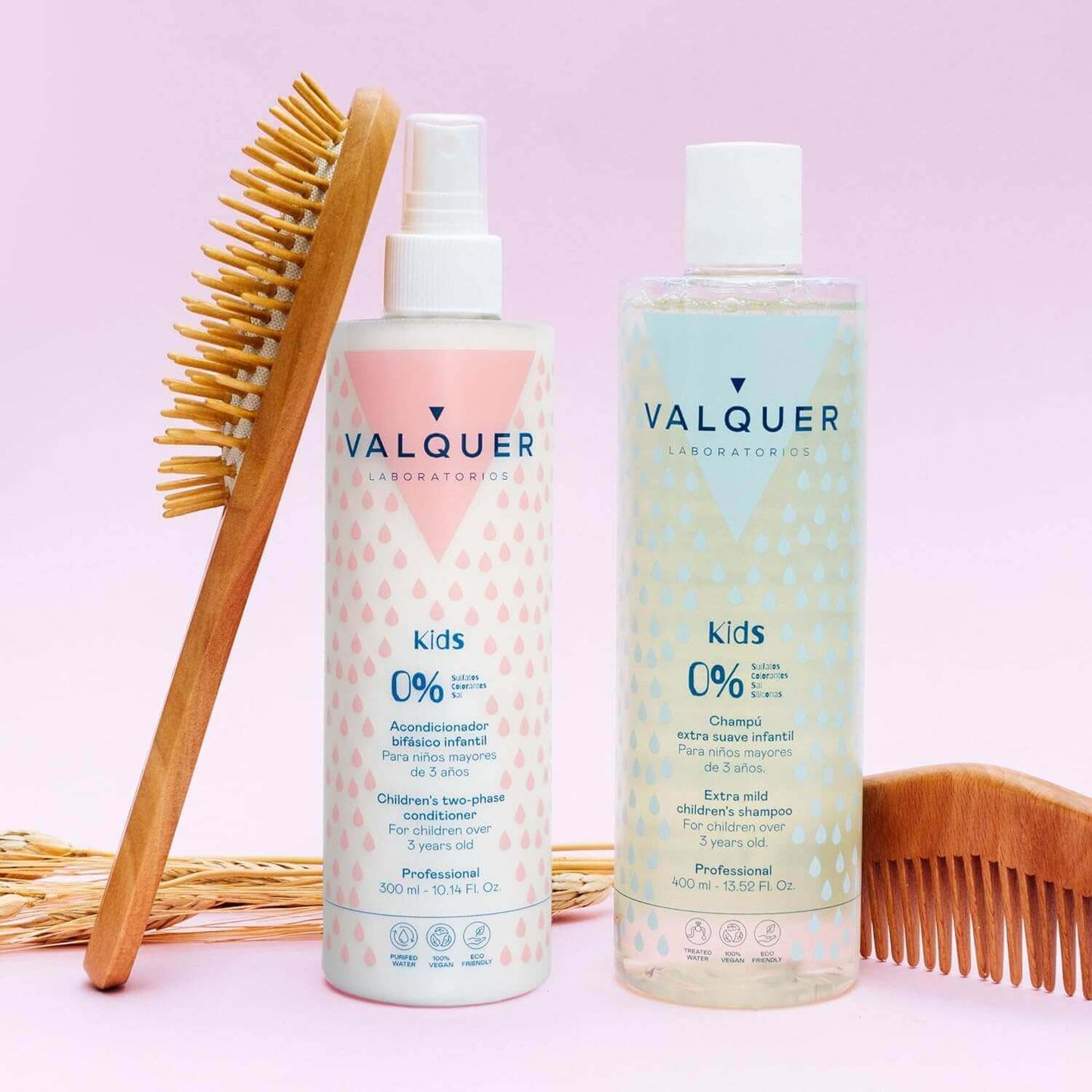 Pack Champú y Acondicionador Bifásico Infantil - 700 ml