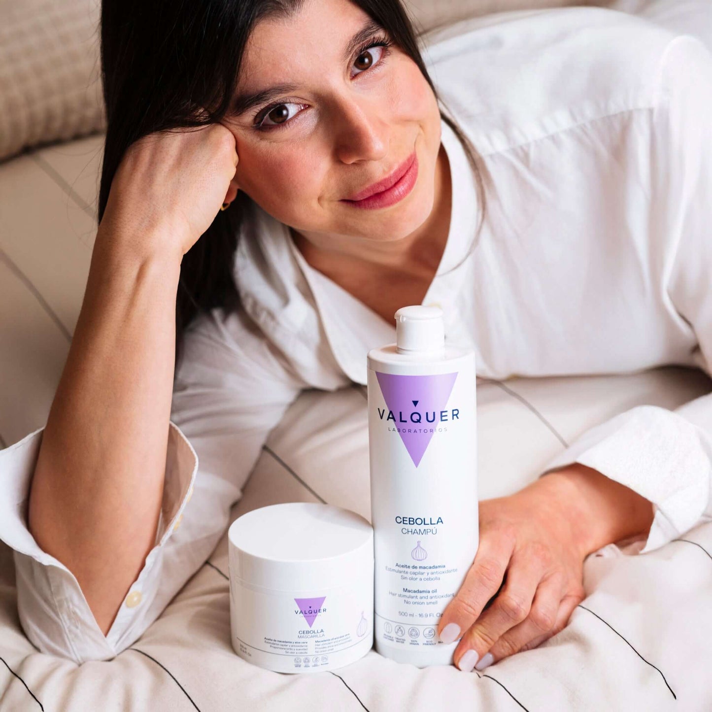 Pack Champú y Mascarilla de Cebolla para el Cabello - 800 ml