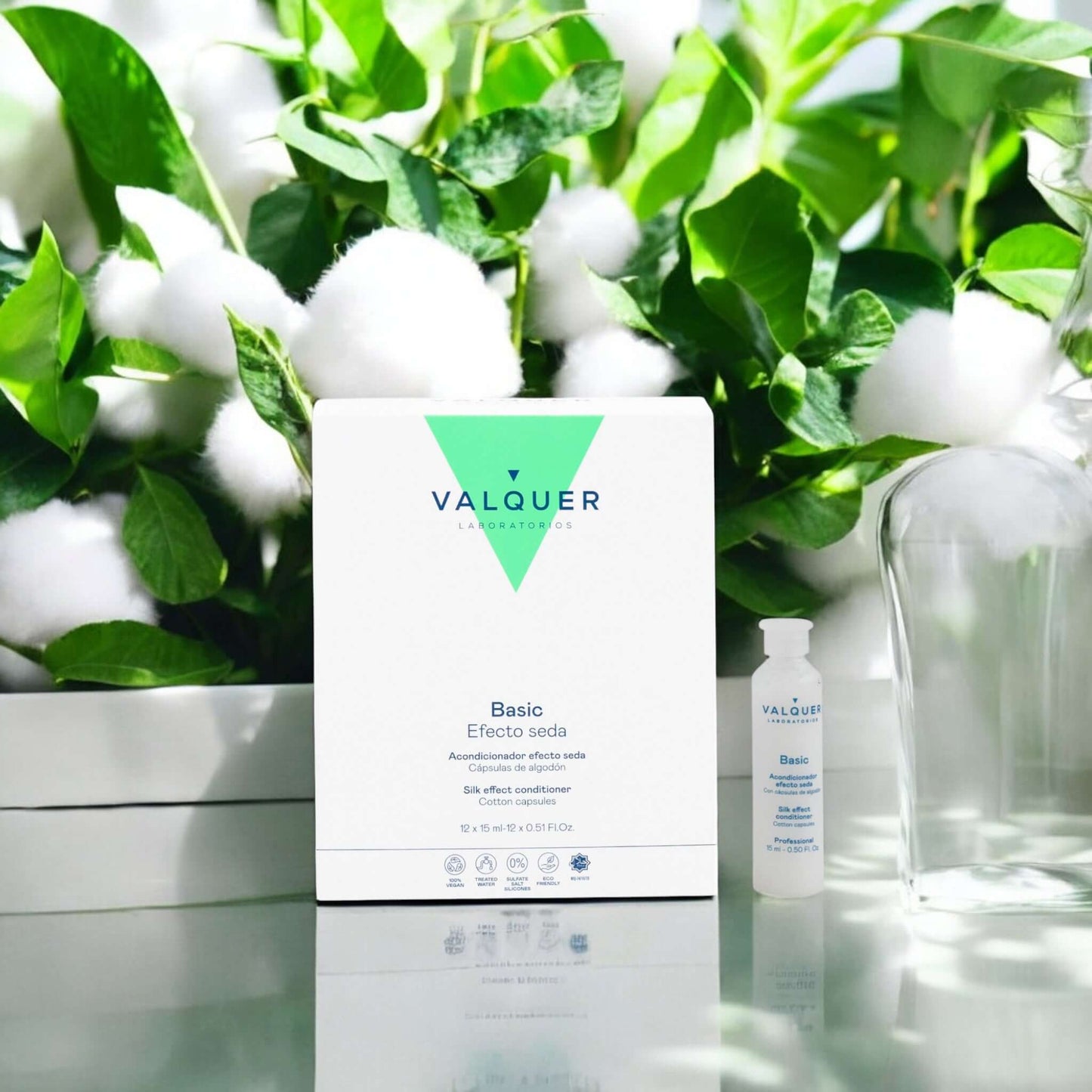 Acondicionador capilar efecto seda - 12x15 ml