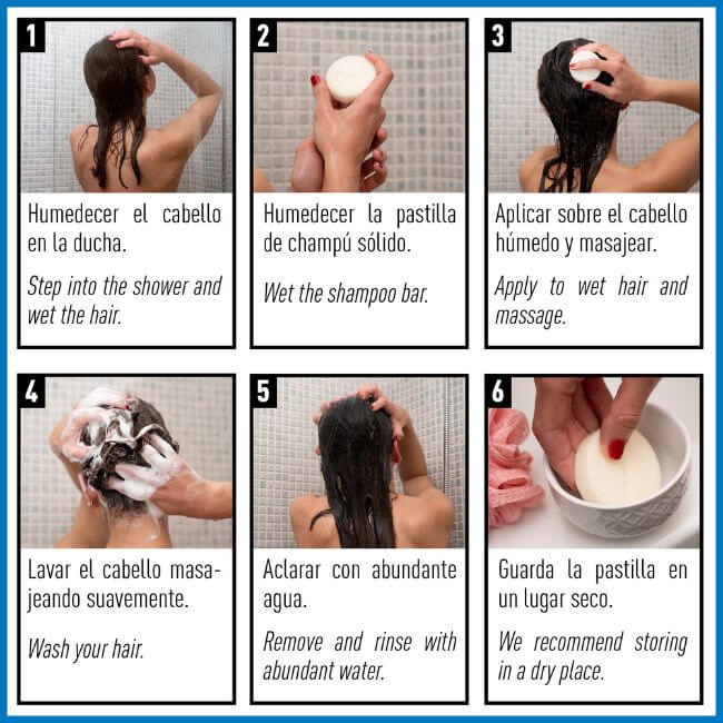 Pack 4 champús sólidos exóticos: Acid, Luxe, Sunrise y Hemp - 200 g