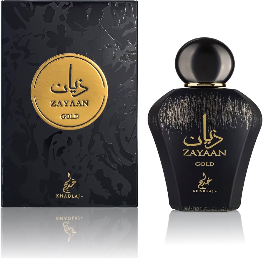 Zayaan Gold 100ml Eau De Parfum for Men Khadlaj Fragrance with Plum and Cinnamon